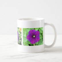 Three Purple Petunias Mugs