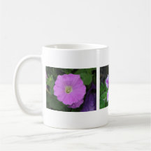 Three Purple Petunias Mugs