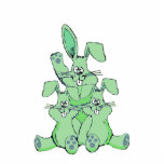 Three Rabbits Photo Sculpture photo sculptures