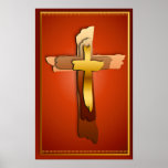 Three Rugged Crosses Poster..smaller posters