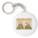 three sentences concurrently keychains