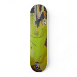 three skateboards
