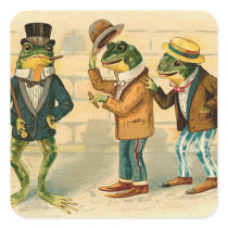 "Three Sociable Frogs"
