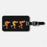 Three Speed Skaters Tags For Luggage