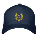 Three Star General embroidered hats