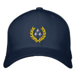 Three Star General embroidered hats