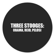 Three Stooges - Obama Reid Pelosi Bumpersticker