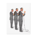 Three Suits - Obama Inauguration postcards