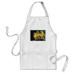 "Three Sun Conures" Bird Art Apron