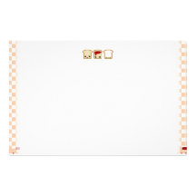 three toast life custom stationery
