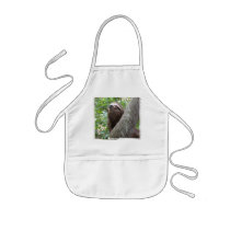 Three Toed  Sloth Children's Apron