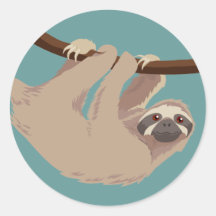 Three Toed Sloth Sticker