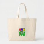Three Tulips Canvas Bag