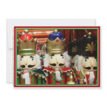 Three Wise Crackers - Nutcracker Soldiers Personalised Announcement