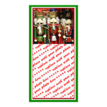 Three Wise Crackers - Nutcracker Soldiers Photo Greeting Card