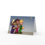 Three Wise Men Christmas Card