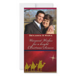 Three Wise Men Christmas Personalised Photo Card photo cards