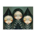 "Three Witchy Sisters" Postcard