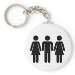 Threesome keychains