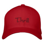 Thrill Embroidered Baseball Cap