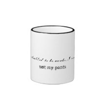 Thrilled to be awake coffee mugs