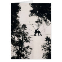 Thrillseeker Photo Design Greeting Card