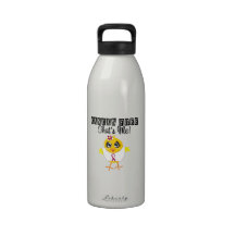 Throat Cancer - Cancer Free That's Me Water Bottle