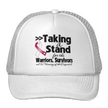 Throat Cancer Taking a Stand Tribute Trucker Hats