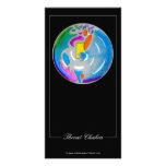 Throat Chakra Customized Photo Card