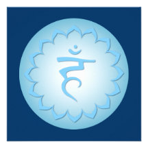 Throat Chakra - Light Blue Custom Invite