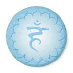 Throat Chakra - Light Blue magnets