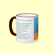 Through Dark Values mugs