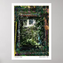 Through My Hedge Print