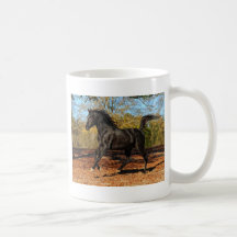 Through the Autumn leaves Coffee Mug
