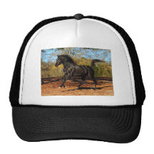Through the Autumn leaves Trucker Hats