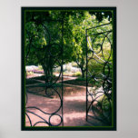 Through the Garden Gate Print