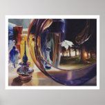 "Through The Looking Glass" Watercolor Art posters
