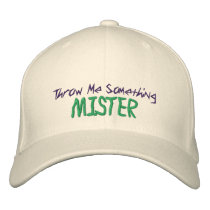 Throw me Something Mardi Gras 2010-2011 Cap Hat Embroidered Baseball Cap