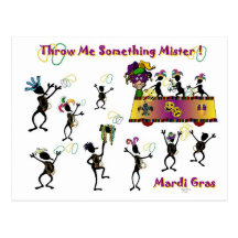 Throw me something Mister! Postcards