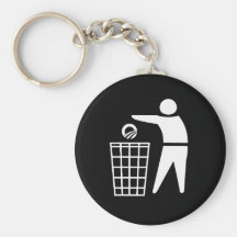 THROW OBAMA OUT WITH THE TRASH KEY CHAINS