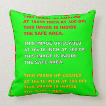 Throw Pillow Template 20"X20" View Hints Please