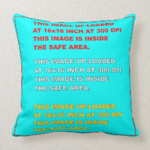 Throw Pillow Template 20"X20" View Hints Please