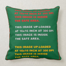 Throw Pillow Template 20"X20" View Hints Please