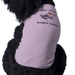 Throw the ball (bigger size range) pet clothing