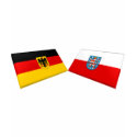 Thueringen, Germany Flag Tiles t-shirts