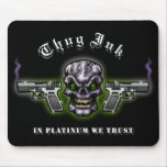 Thug logo mousepads
