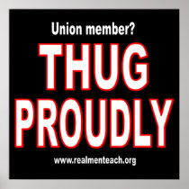 Thug proudly