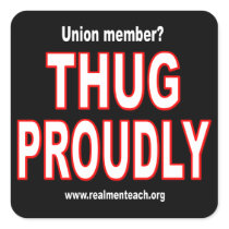 Thug proudly