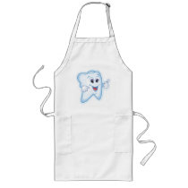 Thumbs up for dental hygiene! apron
