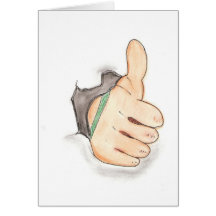 Thumbs up greeting cards